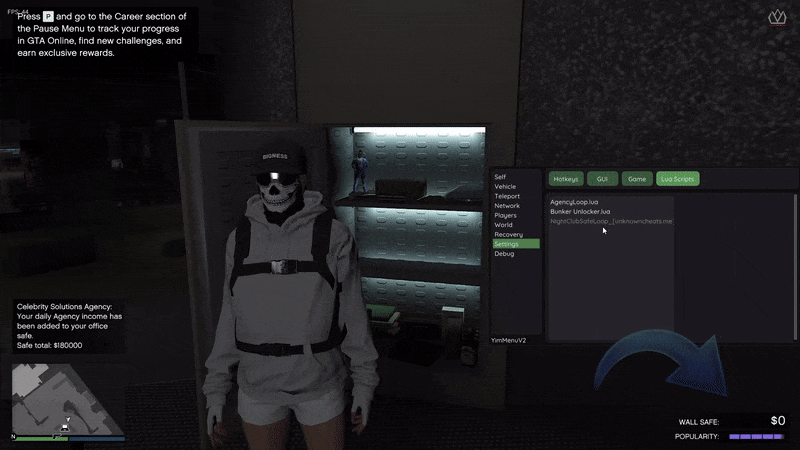 GTA Money Boost Script Nightclub Loop Script for Enhanced Menu – gta 5 money