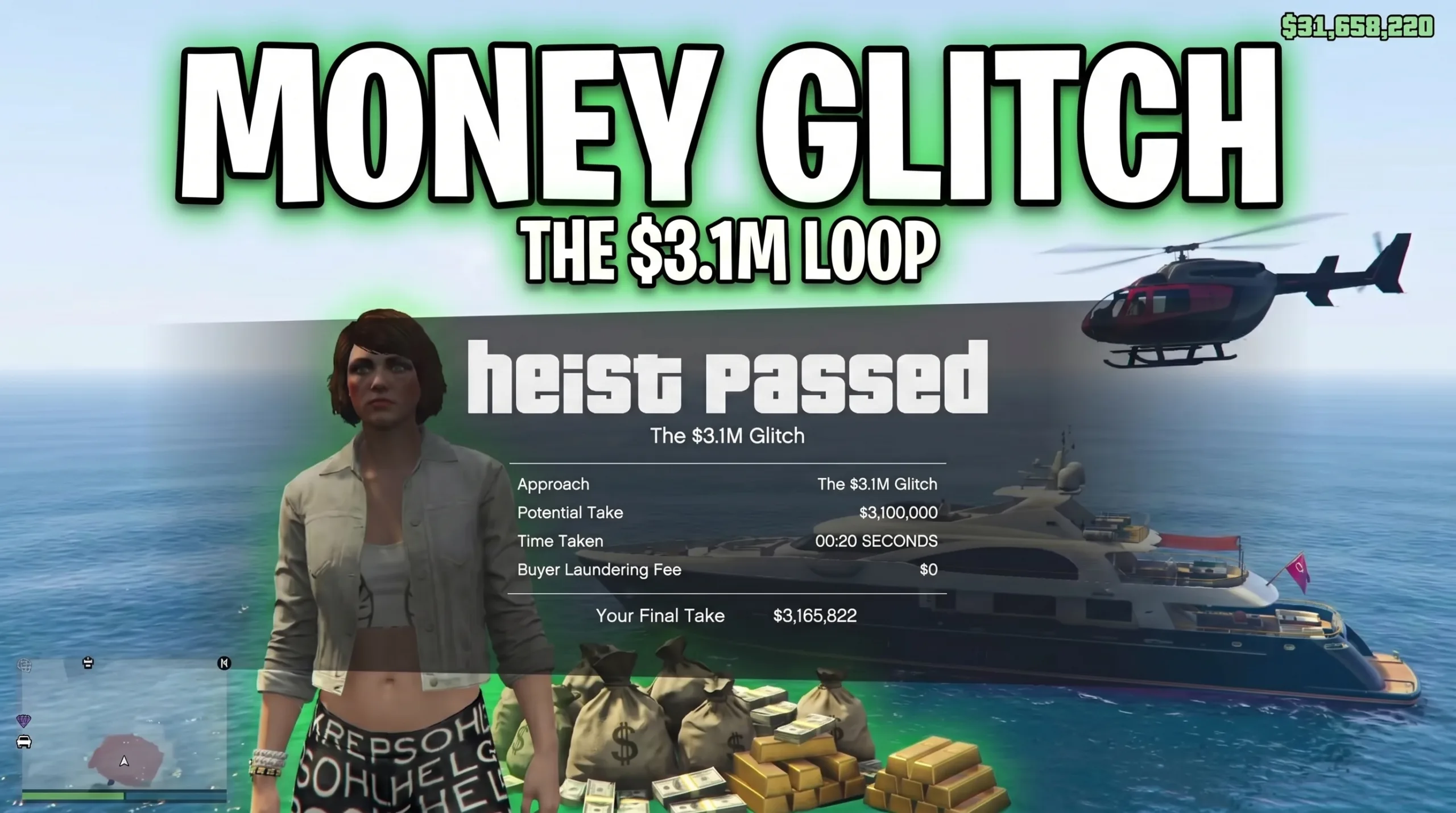 Solo Casino Heist Money Glitch – 3.1 Million in 21 Seconds
