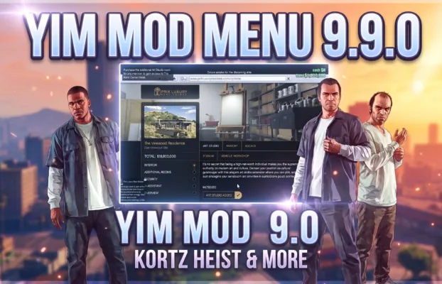 Yim Mod Menu for GTA V Online 9.8.9 Legacy